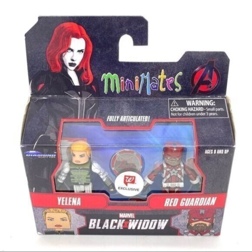 Marvel Black Widow Yelena & Red Guardian Minimates Figure Set
